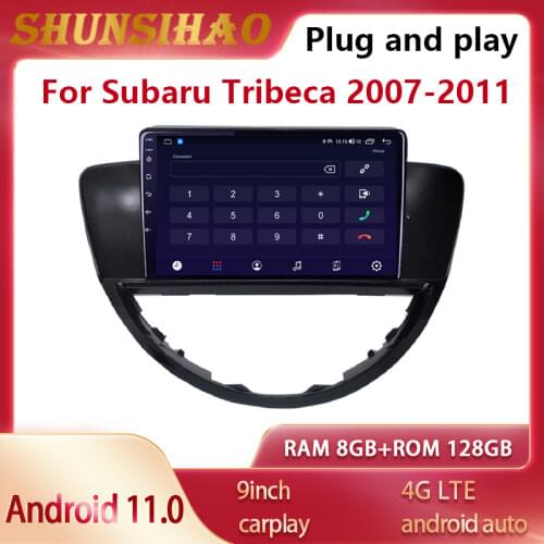 Ouchuangbo GPS Navi headunit For 9 inch Subaru Tribeca 2007-2011 CarPlay Multimedia Video Auto Stereo Car Radio128G Android 10