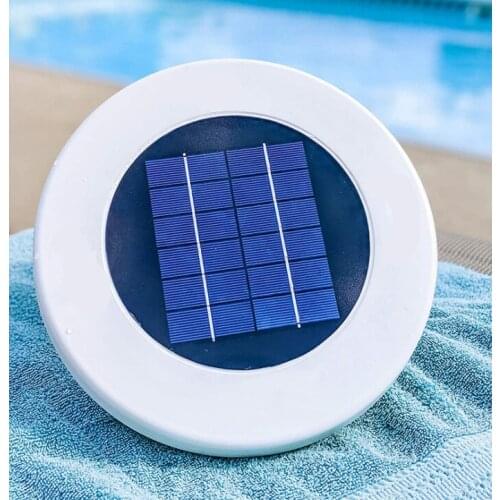 HOT-Solar Pool-Ionizer,Copper Silver Ion Swimming Pool Purifier Water Purifier,Kills-Algae Pool Ionizer for Outdoor Hot Tub
