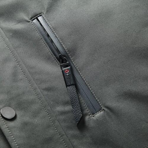 Real Parka Coat Winter Mens Liner Raccoon Fur Collar Plus Size Parkas Mink Jacket 78-H18-907 YY327