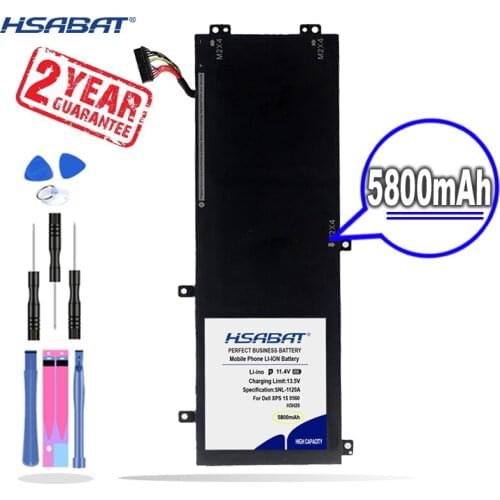 New Arrival [ HSABAT ] H5H20 Battery for DELL XPS 15 9560 9570 15-9560-D1845 Precision M5520 5530 62MJV M7R96 05041C 5D91C