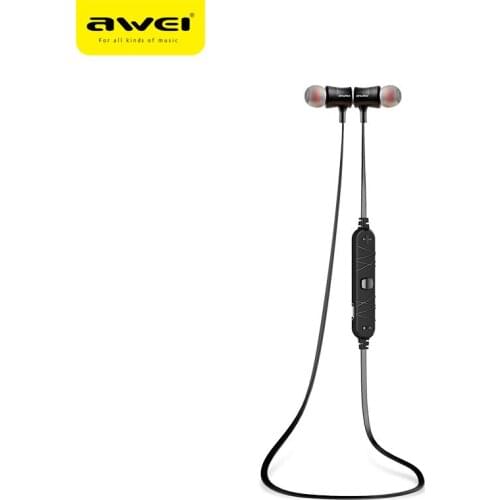 Original AWEI A921BL Headphones Wireless Earphones Sport In Ear Bluetooth Earphone 20PCS/lot