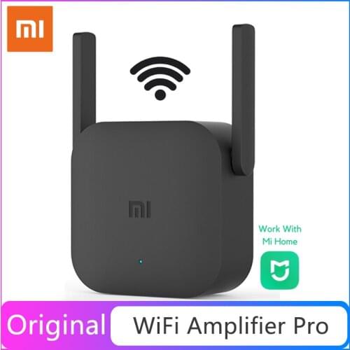 Original Xiaomi Mi WiFi Repeater Pro US Plug 300M Amplifier Network Expander Router Extender Roteador 2 Antenna