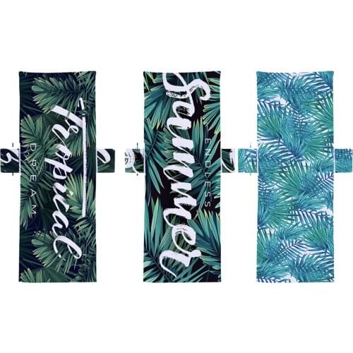 2021 Beach Lounge Chair Cover Towel Summer Cool Bed Garden Beach Towel Sunbath Lazy Lounger Chair Mat