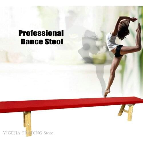 Professional Dance Stool with PU Cover, 1M Length Leg Pressing Bench, Balance Stool For Dancing Studio