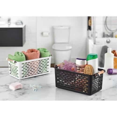 Sampurchase Wood Handle Regulator Basket (3ADET)