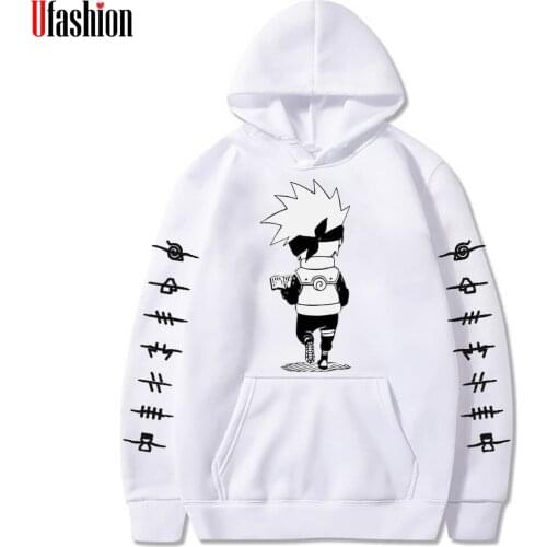 Uchiha Hoodie Japanese Anime Kakashi Classic Cloud Unisex Hoodies Sweatshirts Pullovers 6 Colors in Option