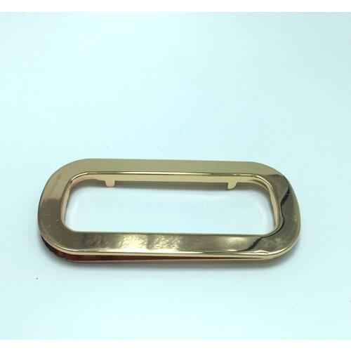 11.5 x 5.5cm Oval Metal Eyelets Grommets for Handbags, Gold Finish