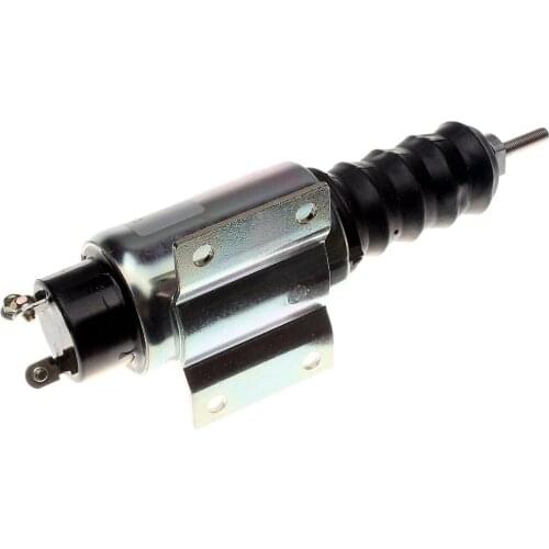 12V Auto Shutoff Stop Solenoid Valve 2003-12E2U1B2S1A 2370-12E2U1B2A Fit For Woodward Engine SA-3193