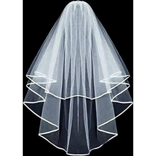 Bride To Be White Veil Comb Hen Do Night Party Wedding Accessories Bachelorette