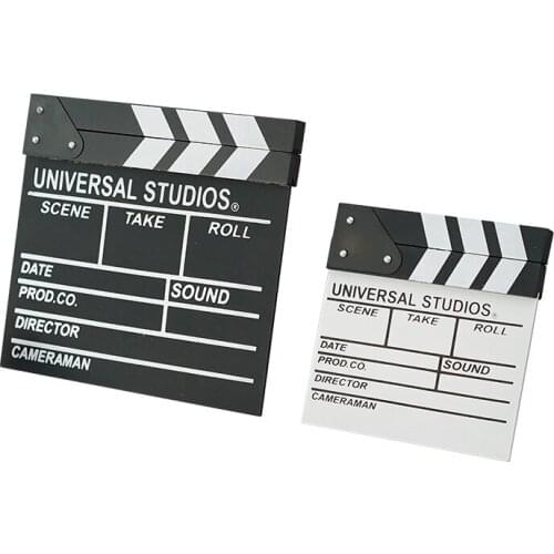 Wooden Movie Board Props Photo Creative Decorations Decoration Board Guide Board