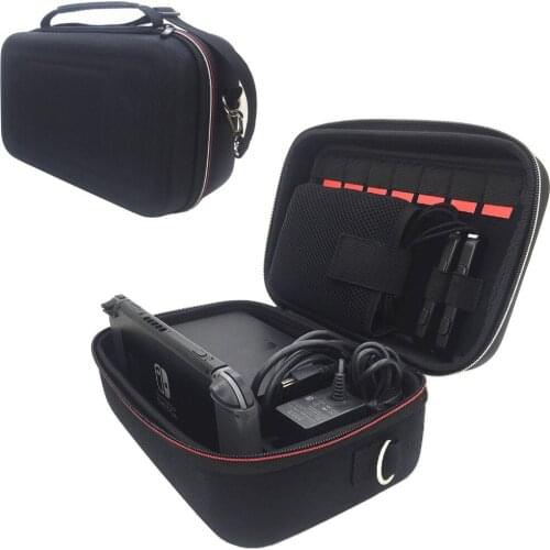 For Nintend Switch NX NS Accessories Multifunction Hard Shell Protective Storage Pouch Guard Carrying Case Travel Shoulder Bag