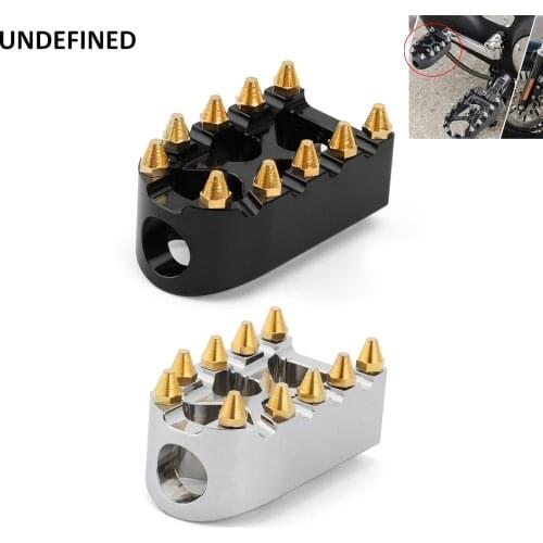 Motorcycle Anti-Skid Gear Shifter Pegs Brake Pedals Toe shift Pegs For Harley Touring Softail Dyna Sportster 883 Chopper Bobber