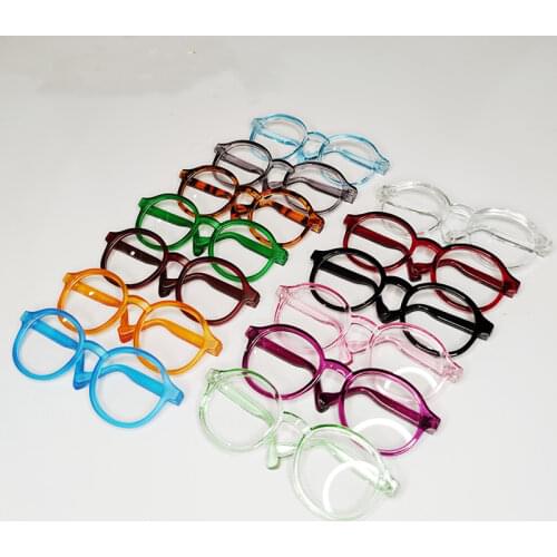 New Blyth Colored Round Transparent Glasses BJD Sunglasses for ICY,EXO,blyth Doll Accessories