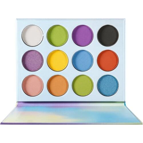 5 Piece Matte Eyeshadow Palette Private Label New Shimmer Eye Shadow Palette Custom Makeup Wholesale