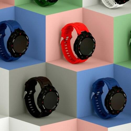 Durable Smart Watch Silicone Strap Wear-resistant Flexible Breathable And Comfortable Silicone Strap