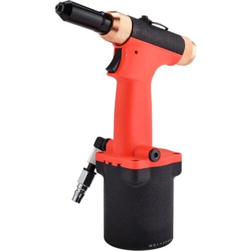 Industrial Pneumatic Riveter Pull Setter Three Claw Air Rivet Nail Tool Core Puller 2.4, 3.2, 4.0, 4.8mm No Suction