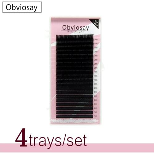 All size,4 cases ,J B C D curl,7~15mm MIX ,20rows/tray, mink eyelash extension,natural eyelashes,individual false eyelash
