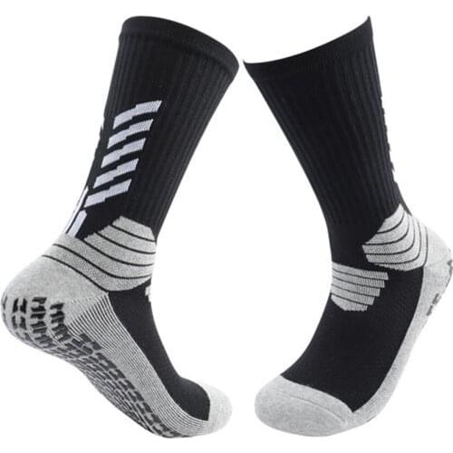 Sports Anti Slip Soccer Socks Cotton Football Trainning Outdoor Sport Basketball Running Cycling Socks Men Knee-High Breathable
