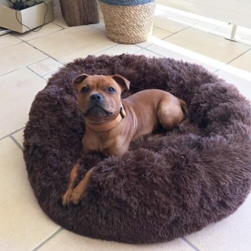 Super Large Dog Bed Long Plush Washable Pets Bed Winter Warm Sleeping Dog Kennel Cat Mats Puppy Cushion Mat Dog Cat House