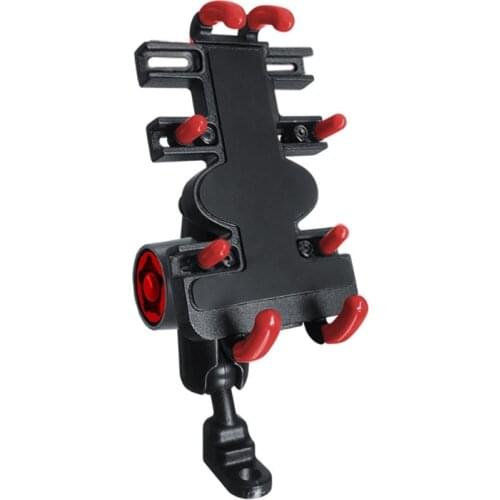 Universal Motorcycle Rear View Mirror Mount Clip Holder Compatible with Bicycle Bike,Mount Bracket for Cell Phones H054