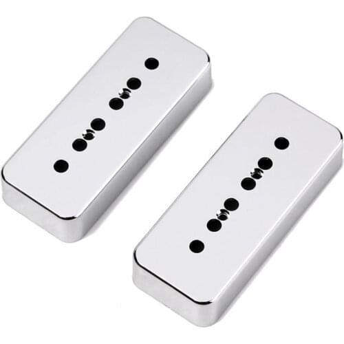 1 Pair Pickup Covers Practical Portable P90 Soapbar Pickup Cover Guitar Pickups Cover Bass Pickup Cover for Women Adults Men