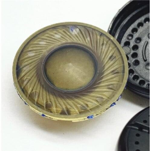 15.4mm speaker unit N52 magnet Carbon film 32ohms 130ohms 300ohms 2PCS