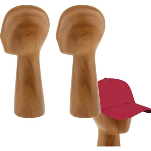 2pcs Professional Mannequin Head Hair Wigs Caps Hat Display Holder Stand