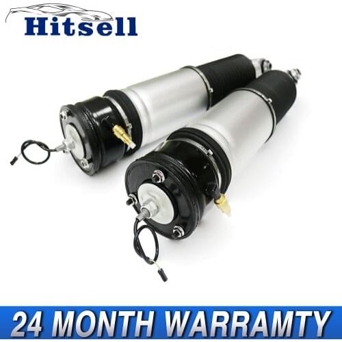 2PCS REAR LEFT+RIGHT AIR SUSPENSION STRUT SHOCK FOR BMW 745i 750i 760i 745li 750li 760li Alpina E65 E66 37126785535 37126785536