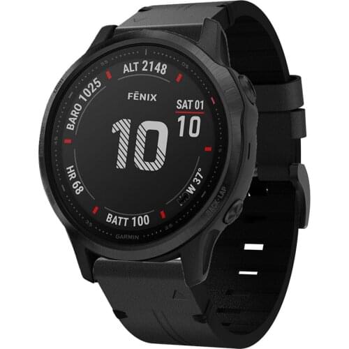 20mm Genuine Leather EasyFit WatchStrap band for Garmin Fenix 6S 5S Fenix 6S pro Quick Release Watchband WristBand Wriststrap