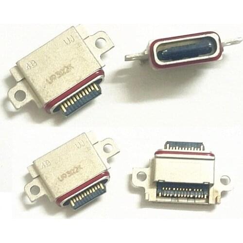 50pcs new USB charging connector for Samsung Galaxy S10 G970 G970F G9700 & S10+ G9750 G975F & S10E charger port dock plug