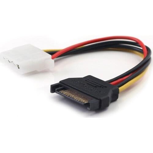 1pcs IDE to Serial ATA SATA Hard Drive Power Adapter Cable IDE to SATA Power Cable extenders for PC Desktop wholesale