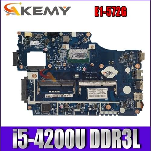 Akemy LA-9532P For Acer Aspire E1-532 E1-572 TPM255 E1-572G Laptop Motherboard With i5-4200U DDR3L 100% Fully Tested NBMFM1100M