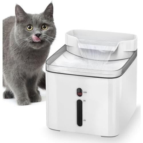 3L Automatic Pet Cat Drinking Water Fountain Dispenser Drinker Source Bowl Feeder Cats Dogs Filter Quiet With Sensor CY0006