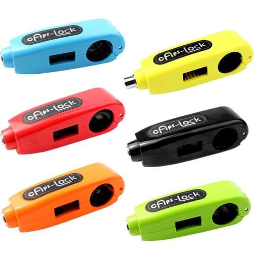 Motorcycle Grip Lock CNC Security Safety Locks Handlebar Handset Brake Lever Disc Locking Fit Scooter ATV Anti-theft Motor Lock