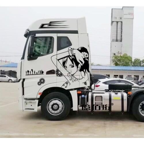 Large truck tractor large truck car stickers personalized custom fashion decals modification