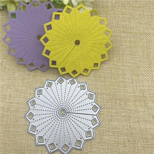 3pc flower Metal Cutting die keychain shaker Heart Paper Key Chain Scrapbook Paper Craft Card Punch Art Knife Cutter