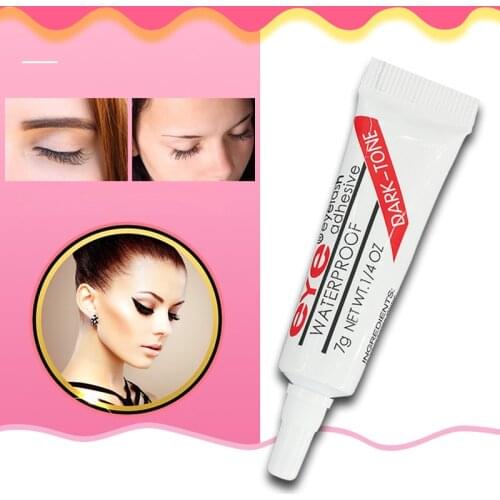 Black /white False eyelash glue Adhesive Waterproof Strong Makeup Best Strip Eyelash Glue Stick Eye Makeup Tool Drop Ship