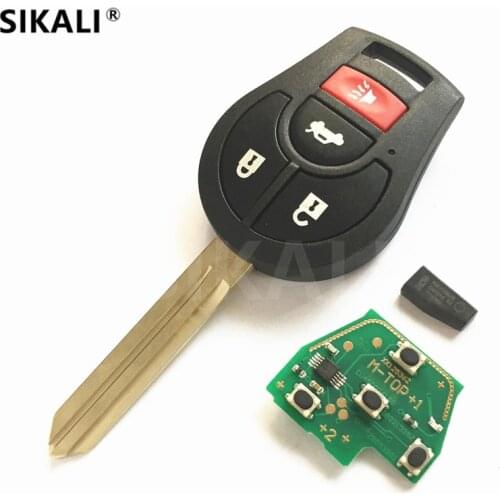 Remote Key 315MHz/433MHz for Nissan March Qashqai Sunny Sylphy Tiida Car Auto CMIIT ID CWTWB1U751 CWTWB1U816 CWTWB1U761