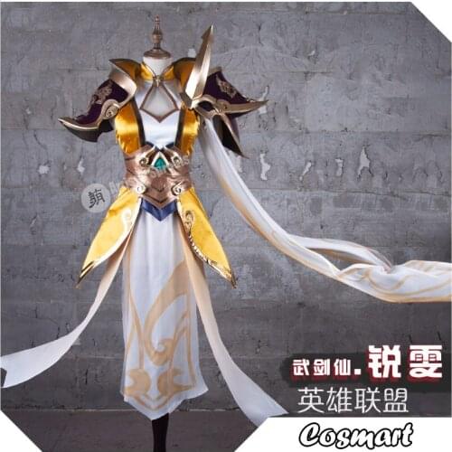 LOL Irelia The Blade Dancer Perfectest Cosplay Costume Uniform Halloween Party Suit For Women Outfit New