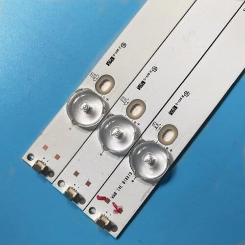 100% NEW LED Backlight strip 7 leds For AOC I3284VW TPT315B5 backlight CL32D07-ZC21CG-01