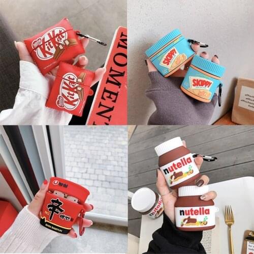 New Funny Fire Extinguisher for Airpods Case Luxury Silicon Cover for Apple Airpods 1 2 pro Case Charging Box Bag Cover