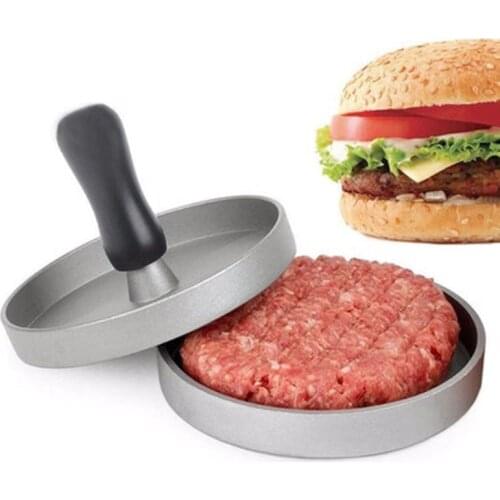 1 Set Round Shape Hamburger Press Kitchen Tools Meat Beef Grill Burger Press Meat Tool Cutlets Food Non-stick Food Maker Mold