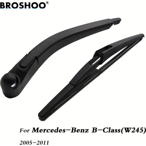 BROSHOO Car Rear Wiper Blades Back Windscreen Wiper Arm For Mercedes-Benz B-Class(W245) Hatchback (2005-2011)275mm Auto Styling