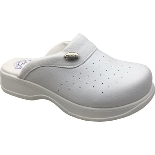 Tam Ortopedik Sabo Terlik Doktor Hemşire Hastane Aşçı Terliği Hastane Çalışması Ortopedik Kadın Terlik BEYAZ ev kıtchen bahçe