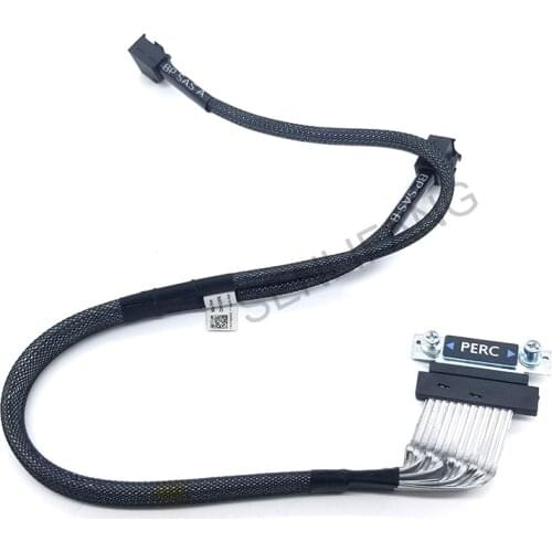 1N2WK 01N2WK K43RY PERC DUAL MINI SAS HD CABLE FOR DELL POWEREDGE R630 - SFF-8643 SAS backplane cable