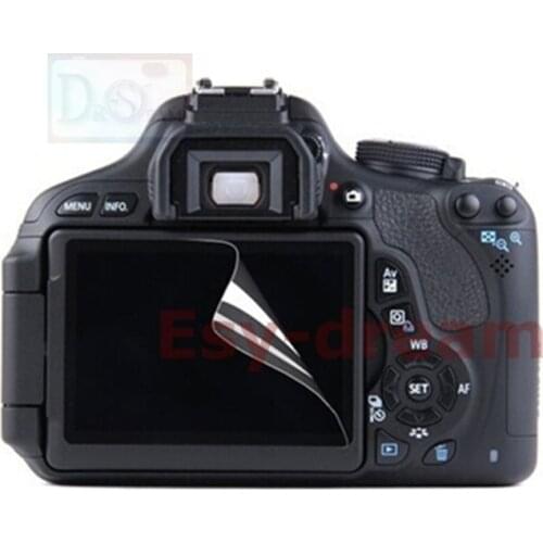 2pcs High Quality LCD Screen Film Protector for Canon 600D 60D Rebel T3i Kiss X5 PB425