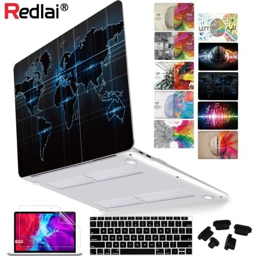 Laptop Case for MacBook Air Pro Retina 12 13 15 16inch A2141 A2338 A2289 2020 Air 13 A2179 A2337 A1932 Case Plastic Hard Shell