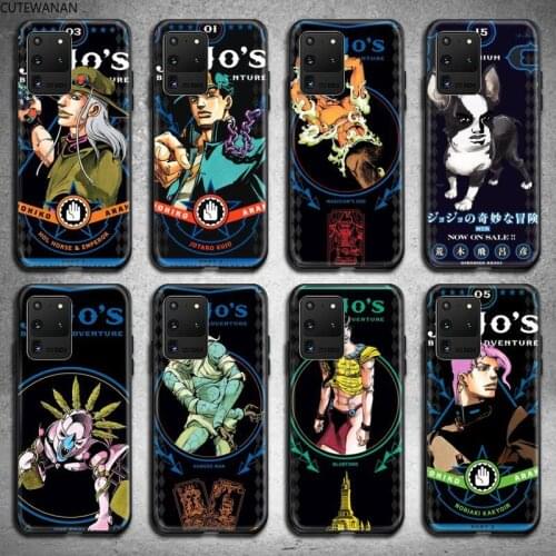 JoJo Bizarre Adventure Phone Case for Samsung S20 plus Ultra S6 S7 edge S8 S9 plus S10 5G lite 2020
