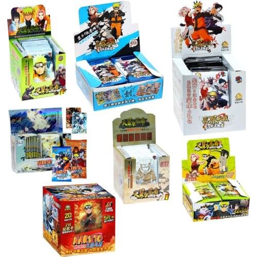 Narutoes Cards Super Z Flash Letters Games Children Anime Peripheral Character Collection Kids Gift Playing Card Toy