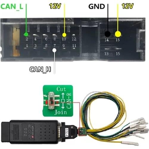 Yanhua Mini ACDP Module19 SH725XX Gearbox Clone Supports all ZF 8HP gearbox clone For JLR For VW For Audi For BMW 7